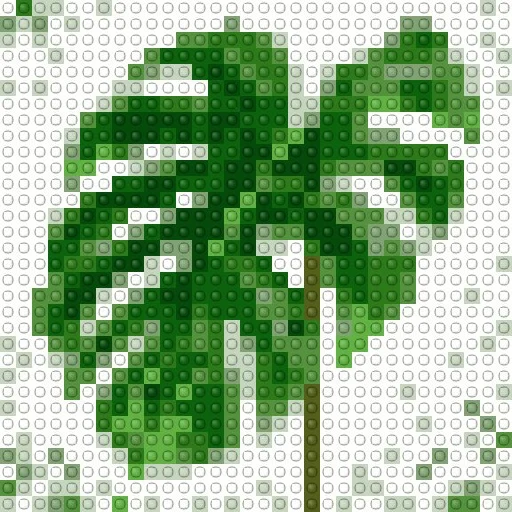 Monstera — mosaico